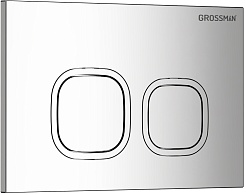 Grossman Инсталляция для подвесного унитаза Cosmo 97.02.100 с клавишей смыва хром глянцевый – фотография-10